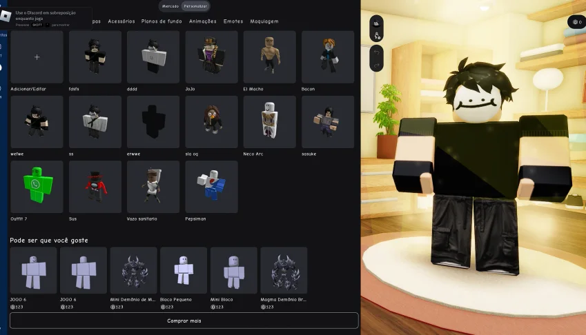 Vende-se conta do Roblox antiga (2019)