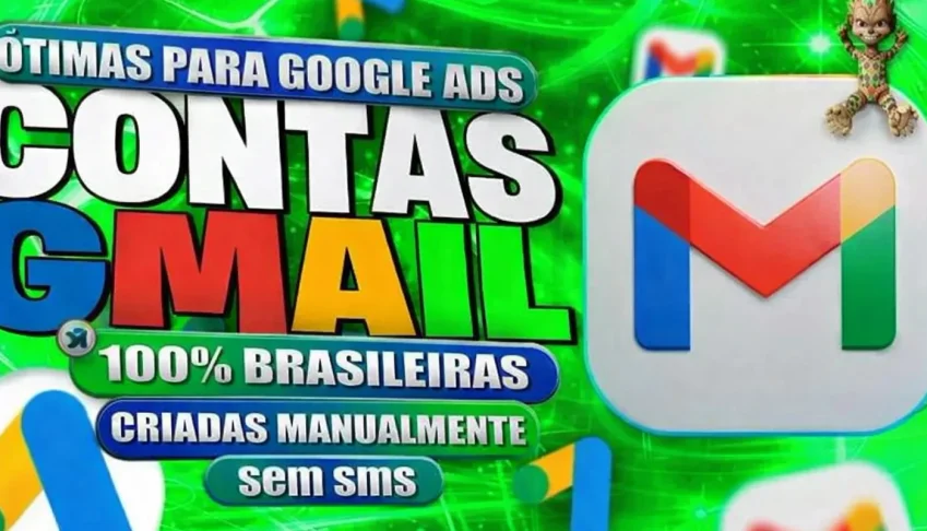 [Melhor Preço] Conta Gmail Novas De Qualidade - Ip Brasil