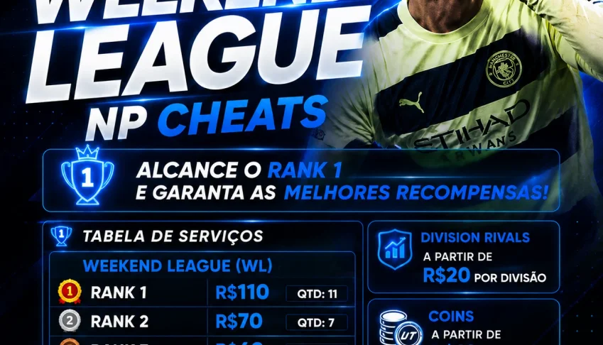 🔥 SERVIÇO WL / RIVALS / MATA-MATA / COINS EA FC 26