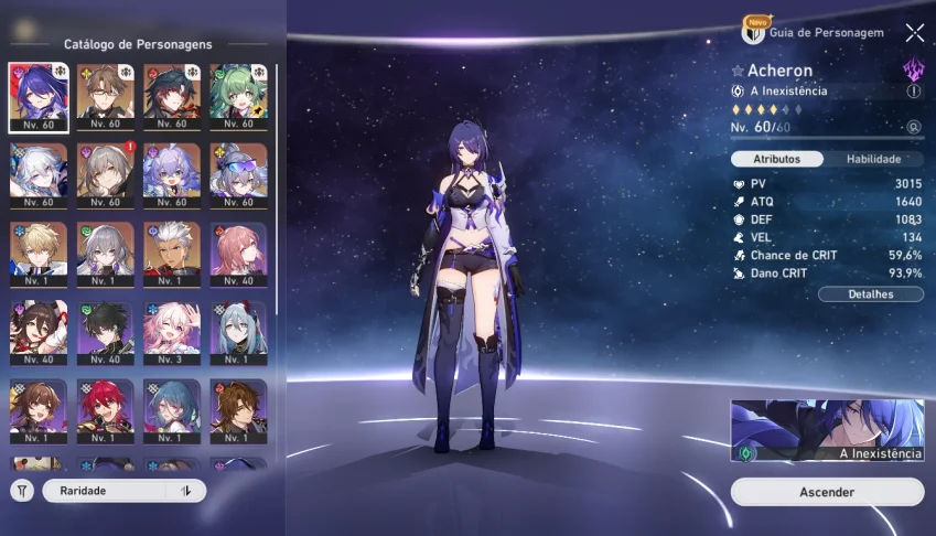 Silver wolf 999 + Yao Guang(+cone)/Mortenax Blade AR 40