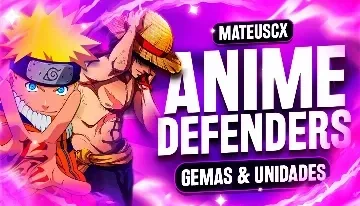10k de gemas no anime defenders