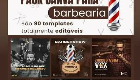 Pack Canva - Barbearia