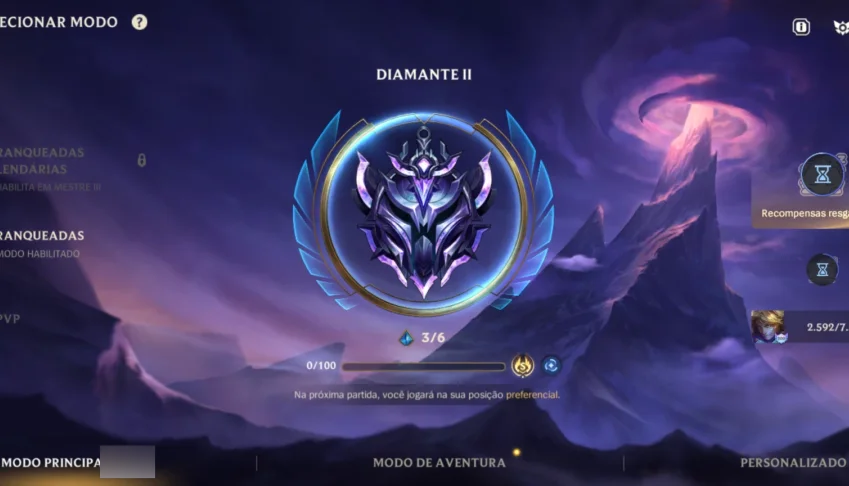 Vendo conta com TODOS os personagens, Elo dima 2, skins e +