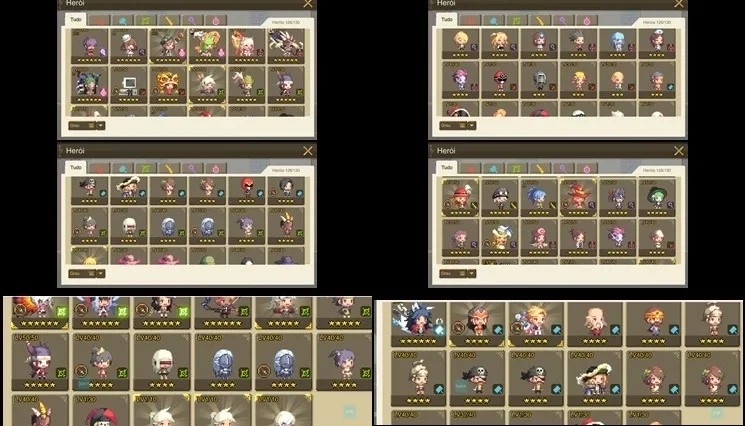 Conta cruzaders quest lvl 75 mid game team pvp