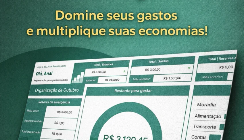 Planilha Gestão Financeira Inteligente