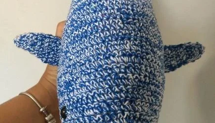Amigurumi Baleia Azul em Crochê