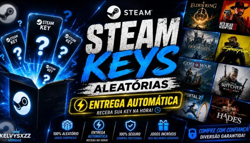 Steam/ keys/aleatórias
