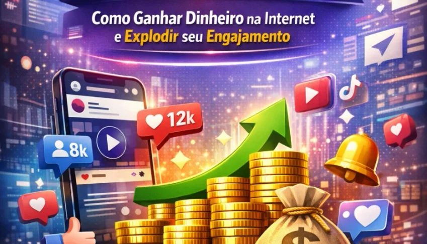Como ganhar dinheiro com a internet e explodir o engajamento