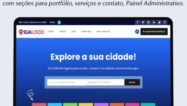 Script Guia Comercial Responsivo e Administrável
