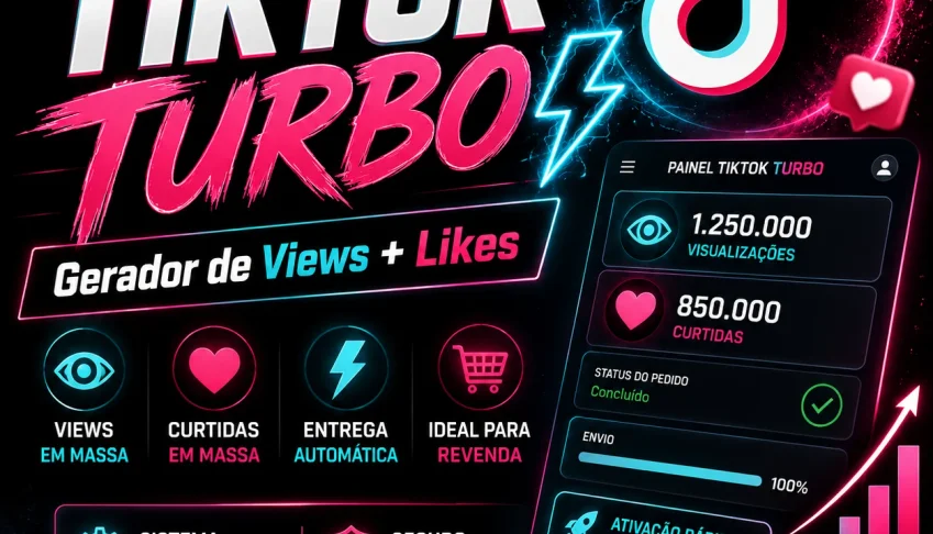 TikTok Gerador de Visualização mais Gerador de Curtidas!!