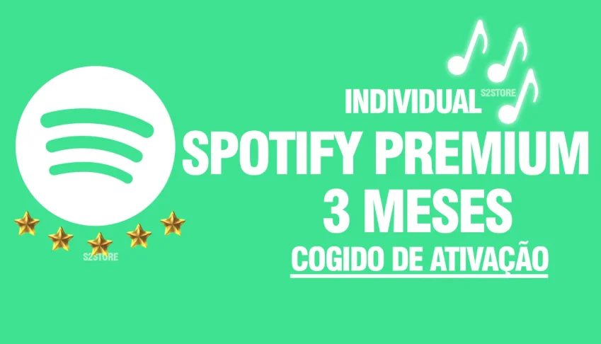 Spotify 3 Meses - [Codigo De Ativação]