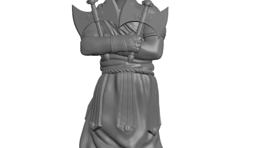 Arquivo STL para Impressão 3D - Orixá Xangô