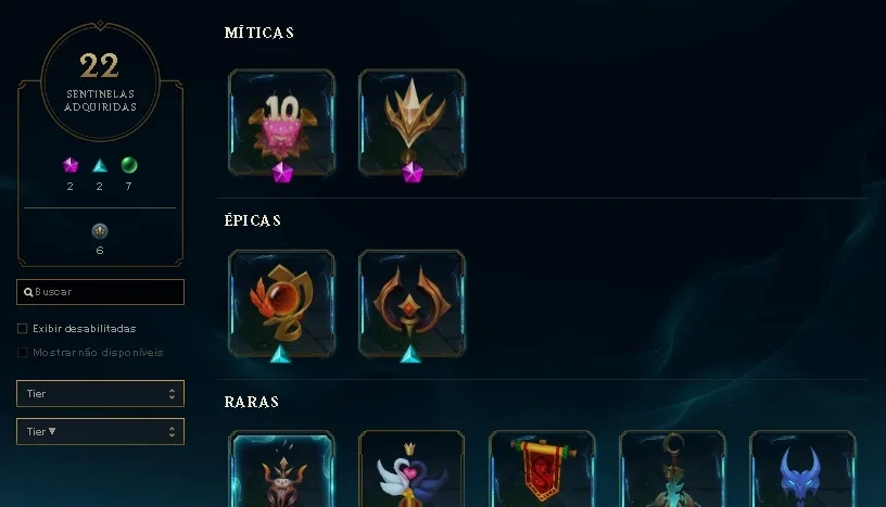 Conta de lol