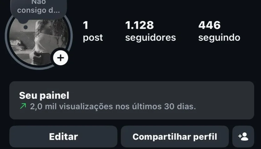 Conta Instagram Feminina Com Mais De 1000 Seguidores Reais