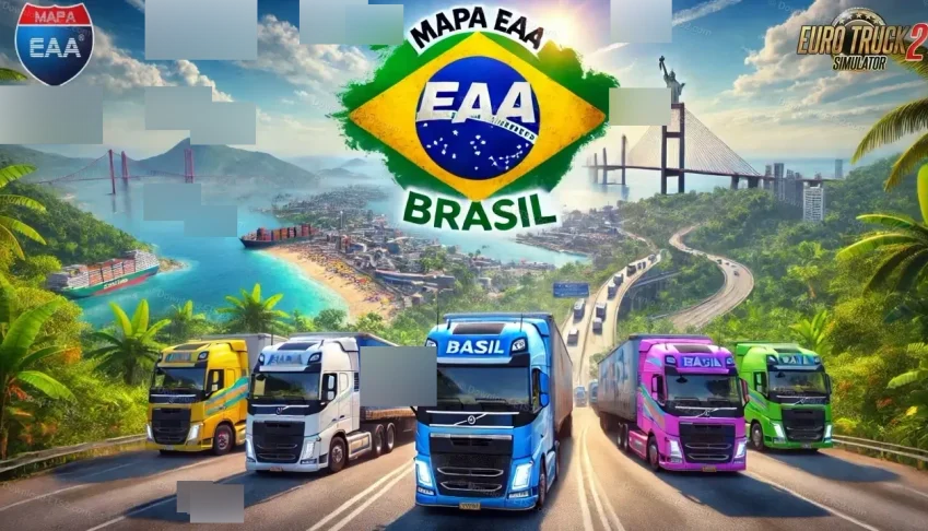 Mapa Eaa Ets2 1.60 + Complementos