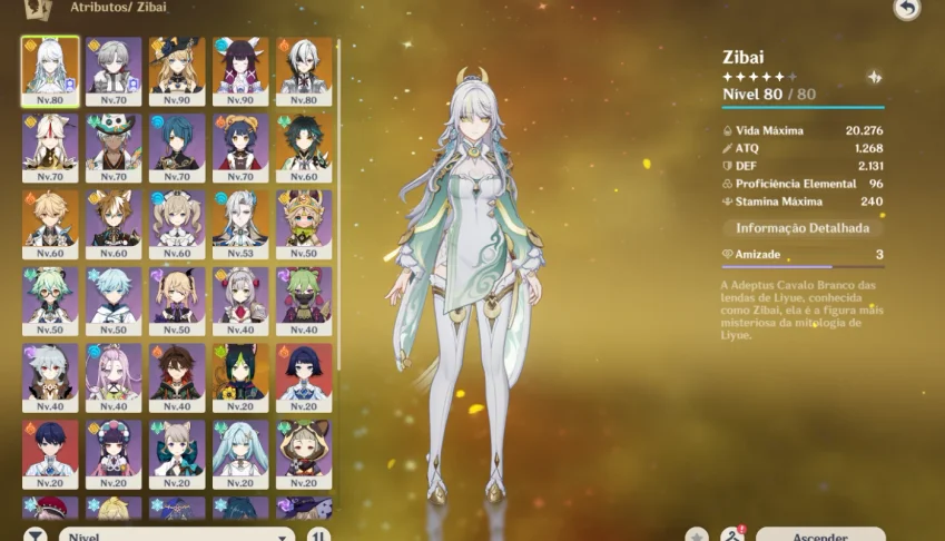 Ar55 Com Neuvi + Sig Weapon, Zibai, Columbina, Navia E +