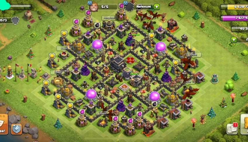 Clash of clans cv 9 full