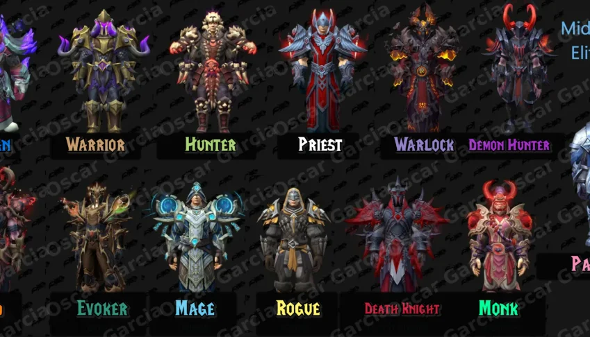 RUSH PVP 1800/2100 Set Elite + Gear PVP