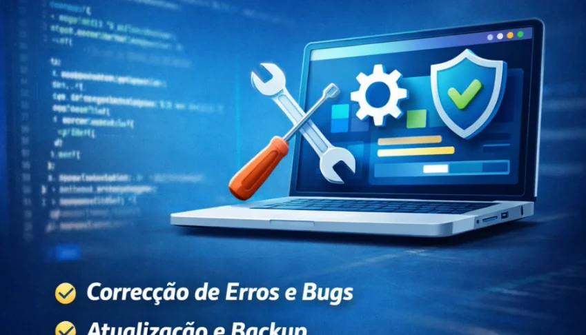 Manutenção de Sites e Suporte em TI