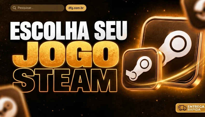 Qualquer Jogo Por 99,90 - Na Sua Conta Steam Online!