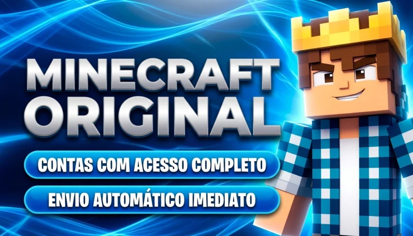 (Melhor Preço) Minecraft Java + Bedrock FULL ACESSO
