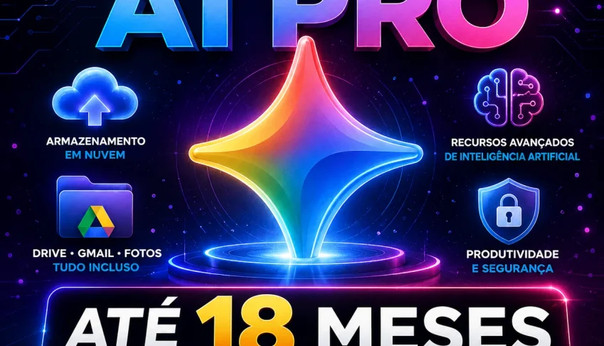 Google AI Pro + Google One | 30 Dias | Ativação Via Link