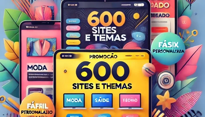 Promoção + De 600 Sites Diversos Nichos Temas 2024 Json
