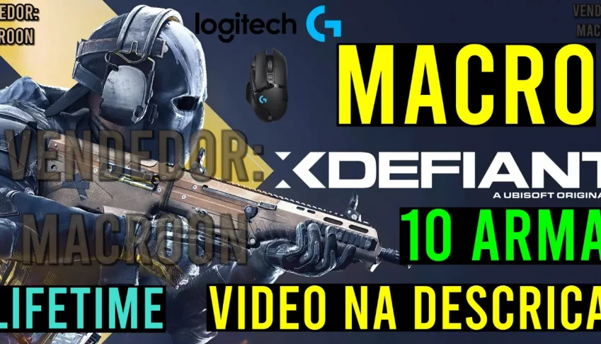 Macro - Xdefiant (Vitalicio) - Mouses Logitech