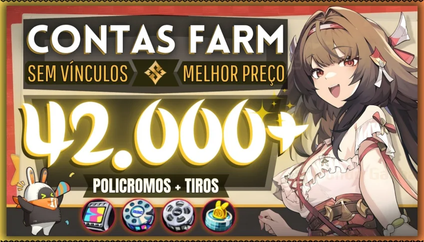 🟢 Zenless Zone Zero [ ZZZ ] Reroll com Policromo + Tiros✨