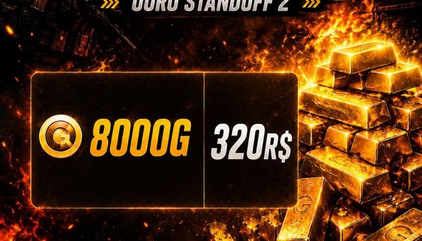 Standoff 2, 8K de gold (com taxa inclusa)