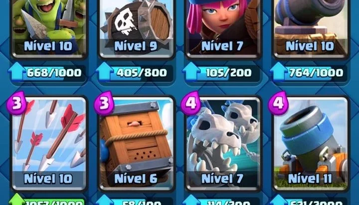 Conta Clash Royale Nv11 Full Cartas