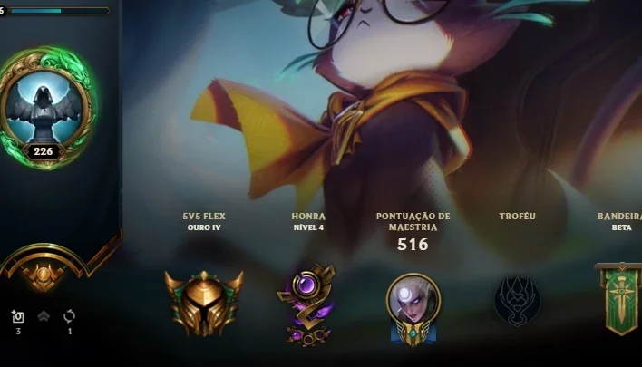 Conta League Of Legends 500k maestria