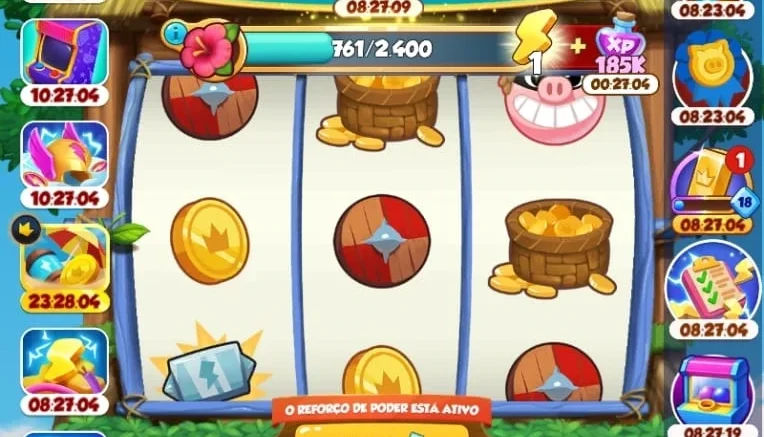 Coin master 1 milhão de giros
