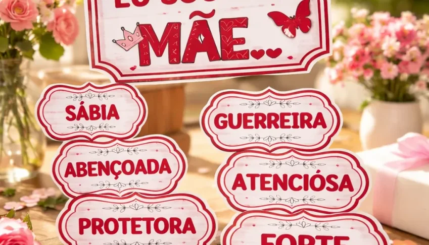 Arquivo Digital Espelho Das Afirmações Dia Das Mães