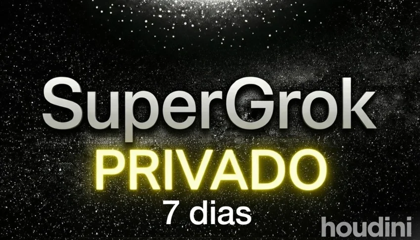 Grok SuperGrok de 7 dias Conta Privada - Entrega Rapida