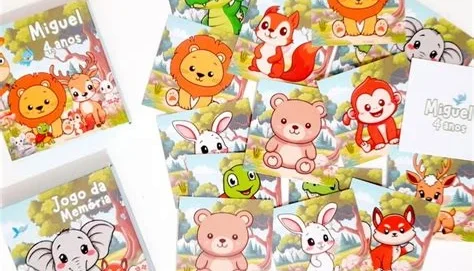 Jogo da Memória Personalizado — 20 Peças