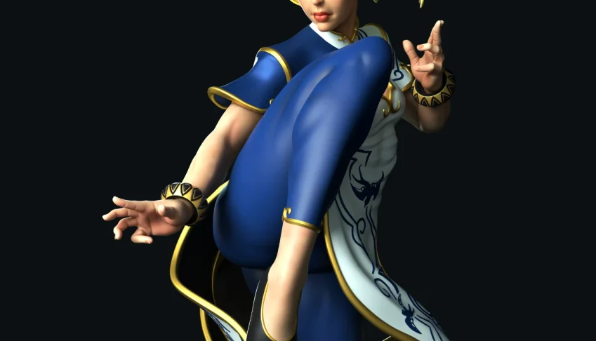 Lord Zochi - Chun Li Street Fighter stl 3d