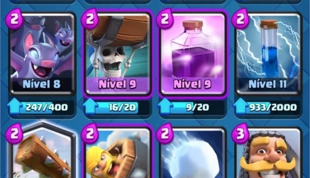 conta clash royale nivel 11