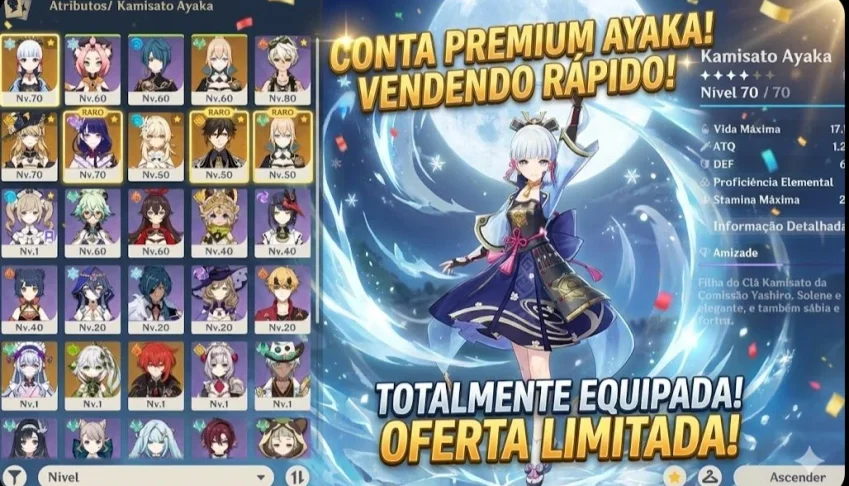 AR54 | Raiden + Nahida + Ayaka + Yae Miko + Navia + Chiori +