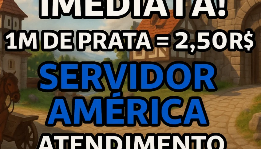 Prata Albion Online 2,50 R$ Entrega Imediata| 24H Online 🟢