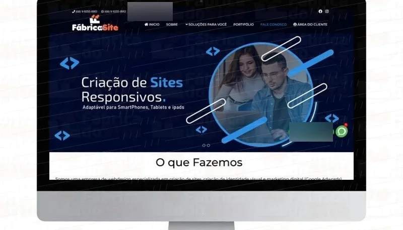 Site Para Agência Web e Marketing Digital em PHP