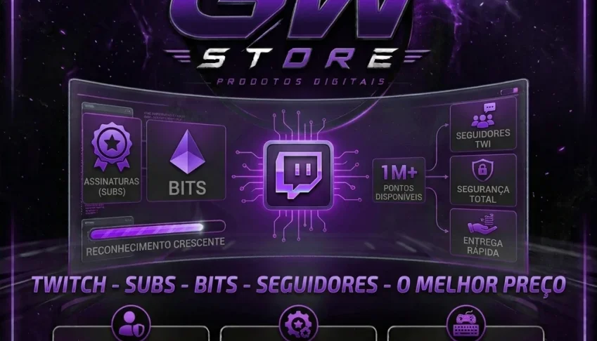 Twitch Subs Bits Seguidores | Mais Barato Da Plataforma