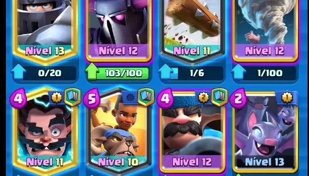 Conta clash royale e clash of clans