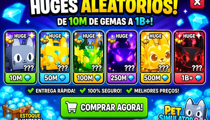 Pets huges aleatórios
