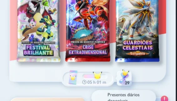 Conta POKEMON TCG pocket 7mil + cartas todas imersivas
