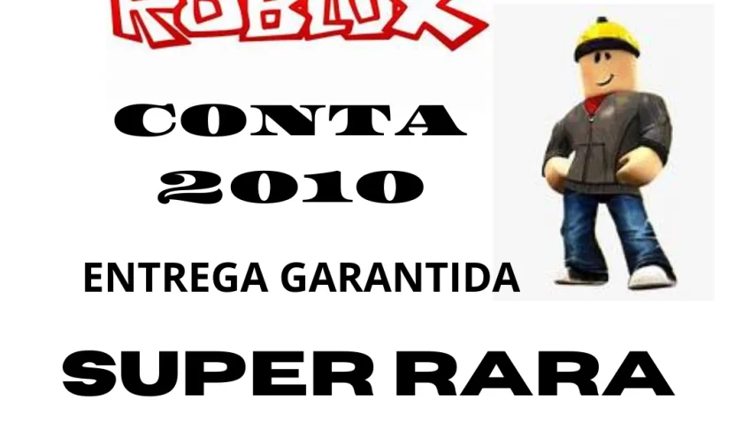 Conta Roblox - Conta De 2010 Rara