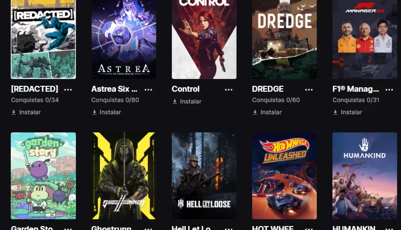 Conta Epic Games