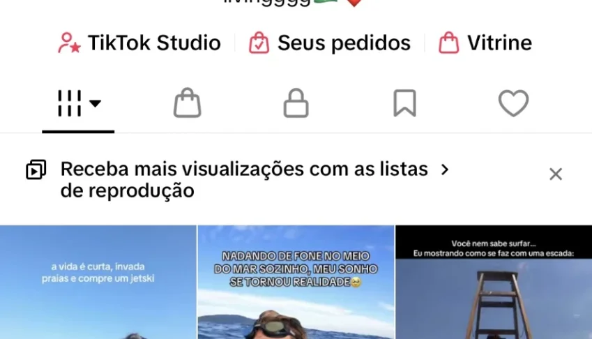 Conta tiktok 26K monetização ativada