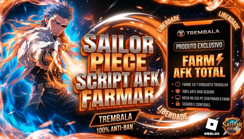 Sailor e Blox Fruits - Script Afk Farmar • 100% Anti-Ban 🤖