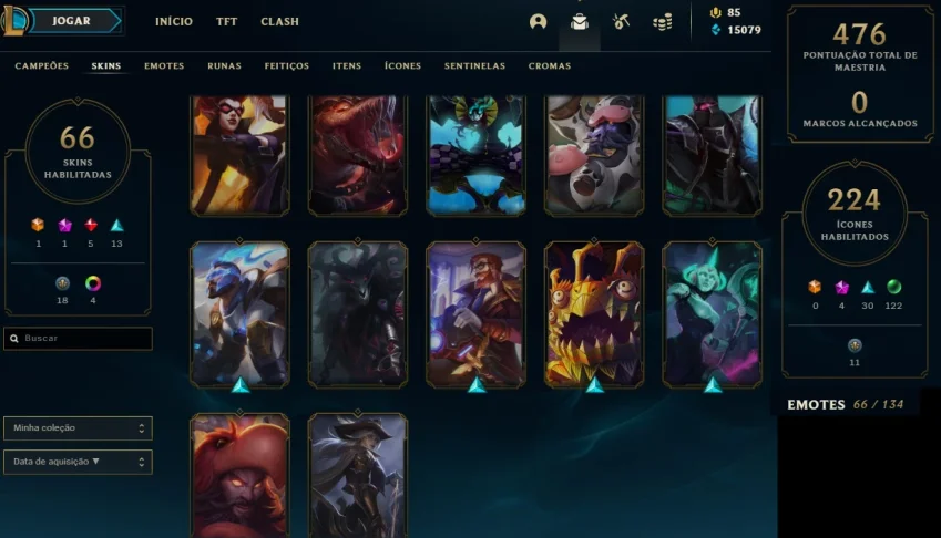 Conta League of Legends
